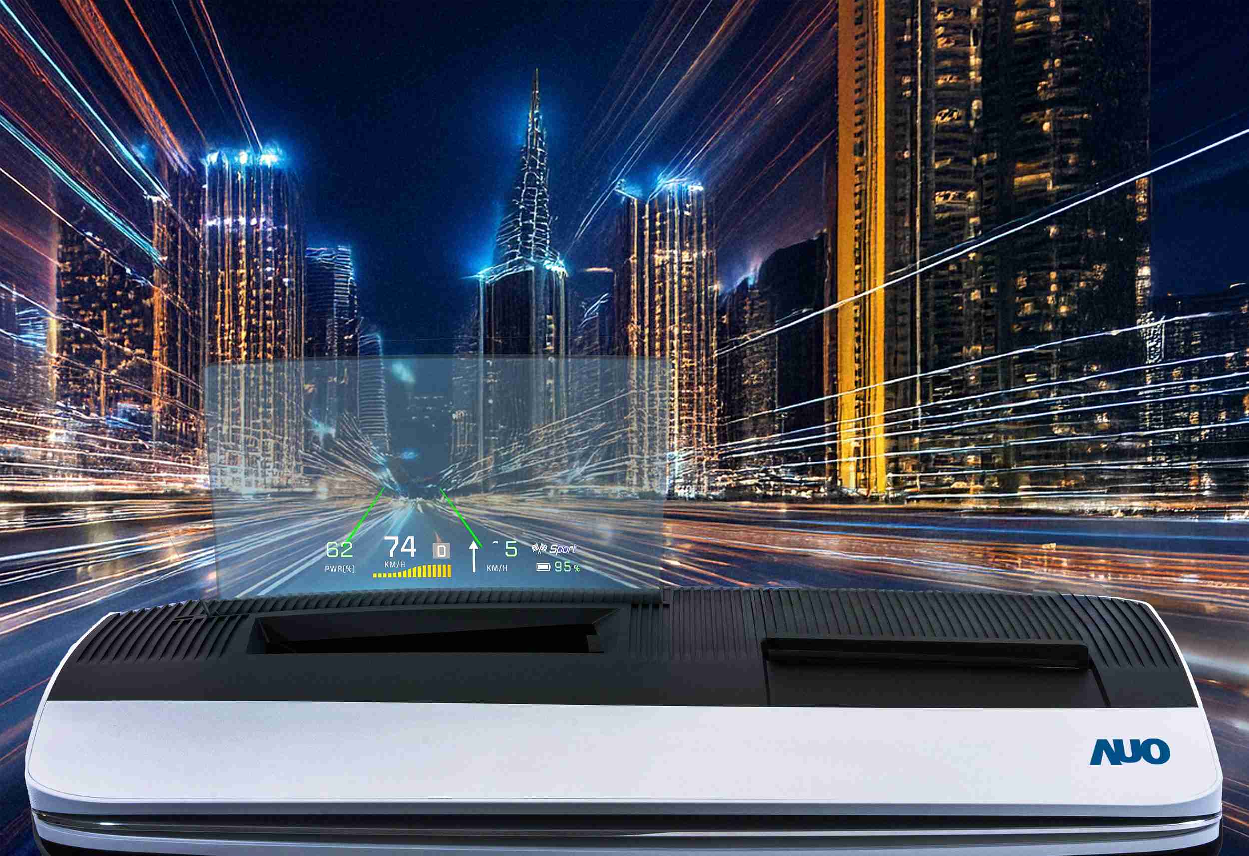 尊时凯龙推出13吋Micro LED抬头显示器，，，提供高入眼亮度、、、高色彩饱和度的显示质量，，，在阳光下或黑暗中都清晰可见，，并利用Micro LED模块体积小的优势，，解决车用空间有限的痛点